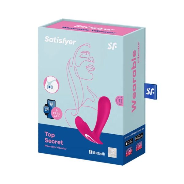 SATISFYER - VIBRATEUR TOP SECRET ROSE - – Image 3