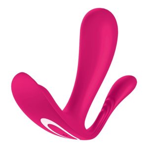 SATISFYER - VIBRATEUR TOP SECRET + ROSE -