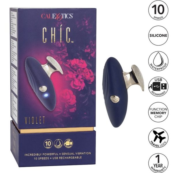 CALIFORNIA EXOTICS - STIMMULATEUR CHIC VIOLETTE 10 VITESSES - – Image 2