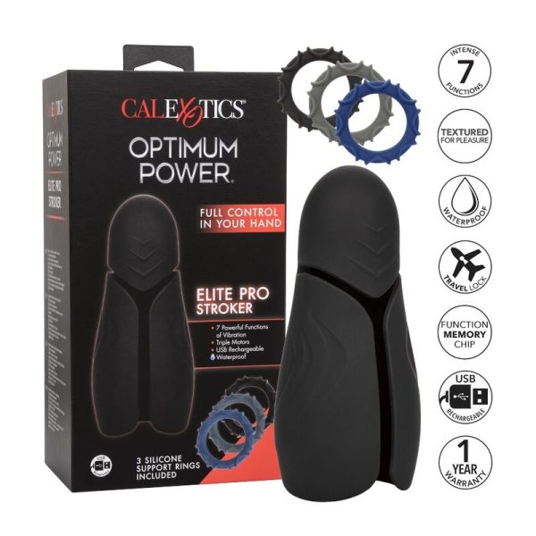 CALIFORNIA EXOTICS - MASTURBATEUR ELITE PRO STROKER - – Image 2