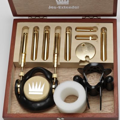 JES-EXTENDER - AGRANDISSEMENT DU PÉNIS PLAQUÉ OR -