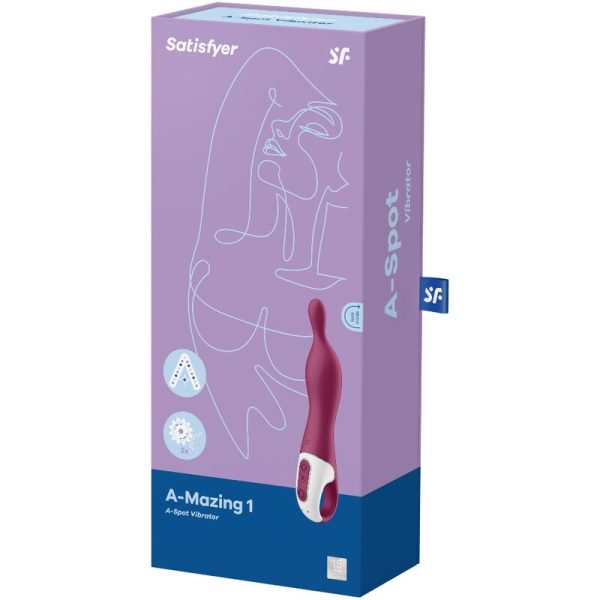 SATISFYER - VIBRATEUR AMAZING 1 ASPOT BAIE - – Image 3