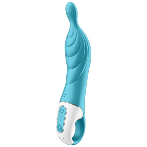 SATISFYER - VIBRATEUR AMAZING 2 ASPOT TURQUOISE -