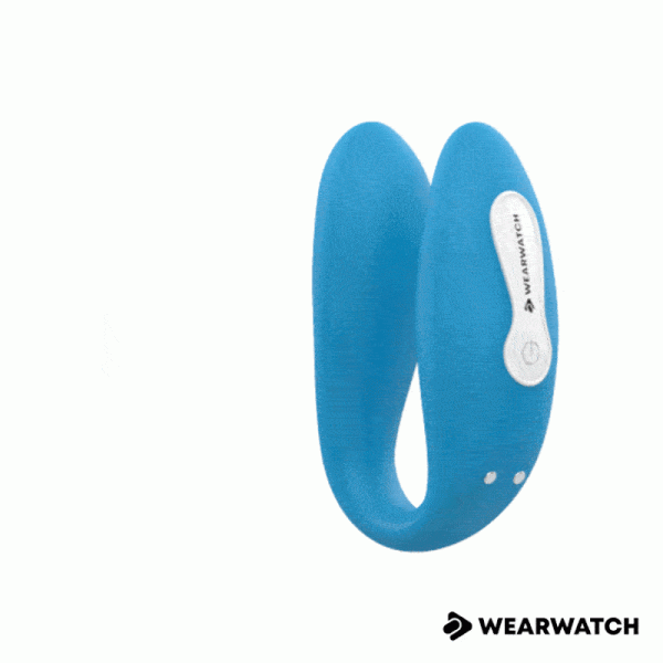 WEARWATCH - WATCHME VIBRATEUR DOUBLE TECHNOLOGIE INDIGO / ROSE -