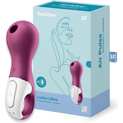SATISFYER - STIMULATEUR ET VIBRATEUR LUCKY LIBRA -