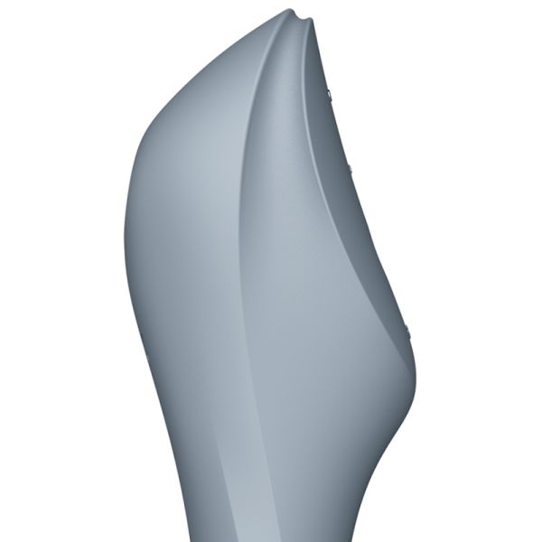 SATISFYER - STIMULATEUR ET VIBRATEUR CURVY TRINITY 3 GRIS - – Image 2