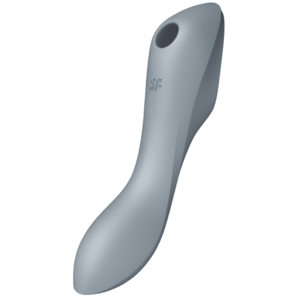 SATISFYER - STIMULATEUR ET VIBRATEUR CURVY TRINITY 3 GRIS -