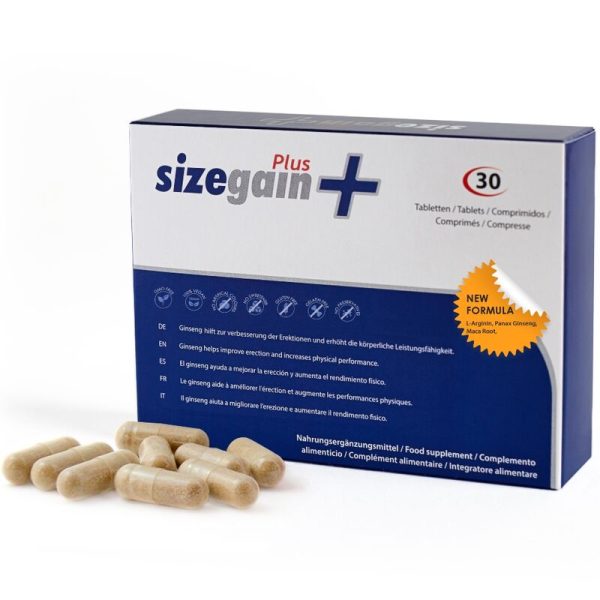500 COSMETICS - PILULES SIZEGAIN PLUS POUR AGRANDIR LE PÉNIS -