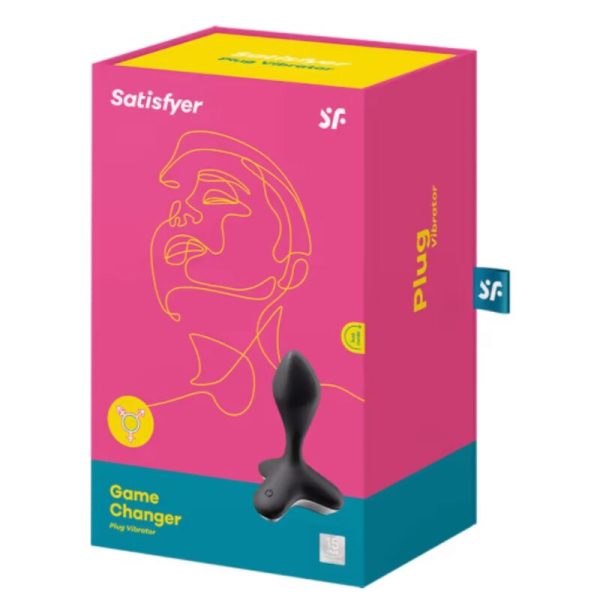 SATISFYER - VIBRATEUR  PLUG GAME CHANGER NOIR - – Image 5
