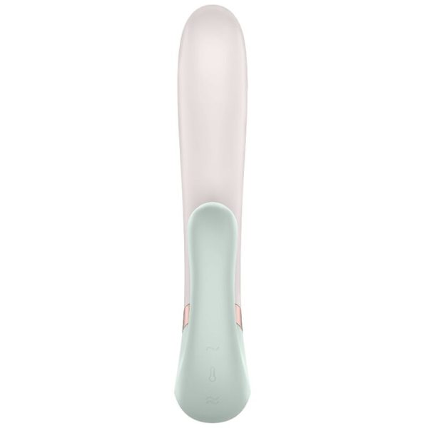 SATISFYER - APPLICATION HEAT WAVE VIBRATEUR BLANC - – Image 3