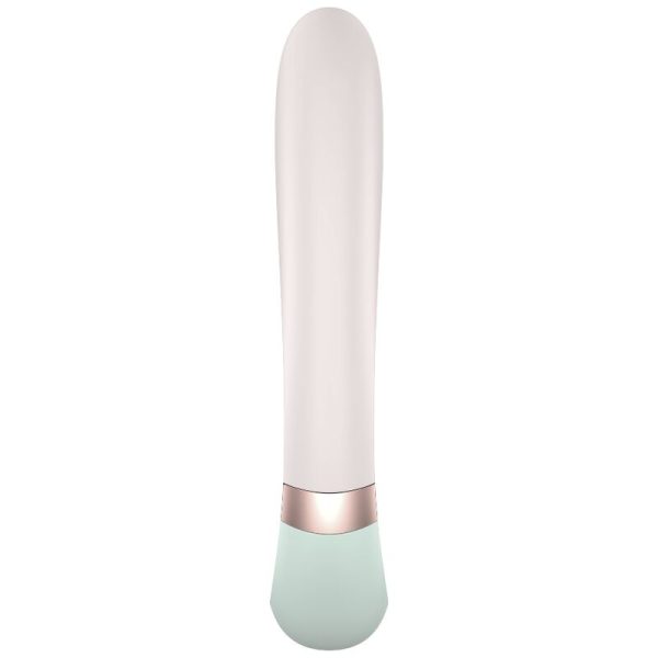 SATISFYER - APPLICATION HEAT WAVE VIBRATEUR BLANC - – Image 2