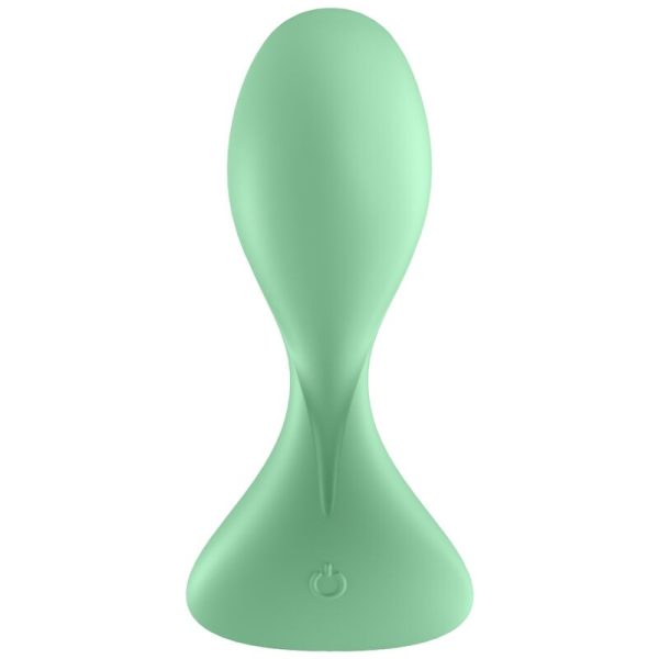 SATISFYER - APPLICATION DE PLUG VIBRANT TRENDSETTER VERT - – Image 2