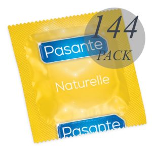 PASANTE - PRÉSERVATIFS NATURELLE SAC 144 UNITÉS -