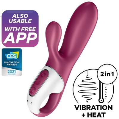 SATISFYER - VIBRATEUR POINT G HOT BUNNY -