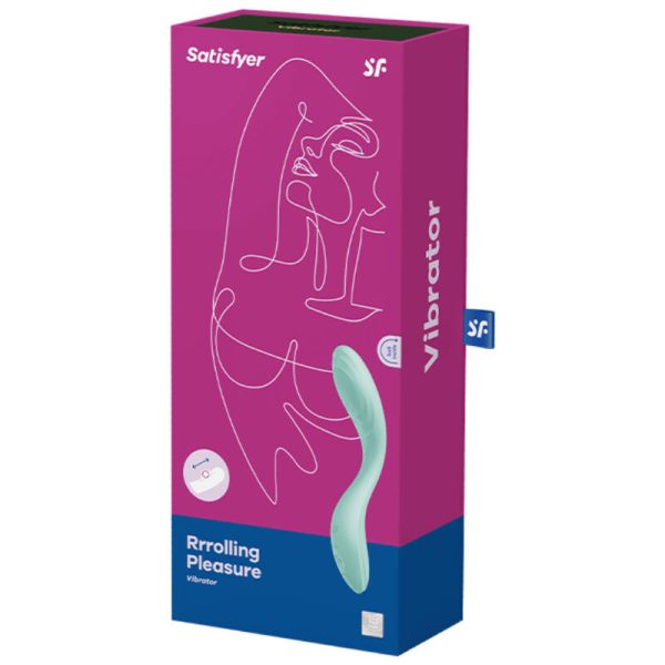 SATISFYER - VIBRATEUR SPOT G RRROLLING PLEASURE VERT - – Image 5