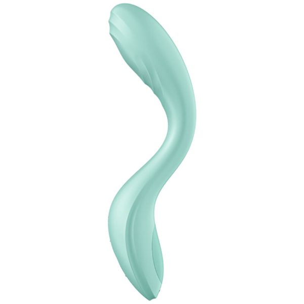SATISFYER - VIBRATEUR SPOT G RRROLLING PLEASURE VERT - – Image 3