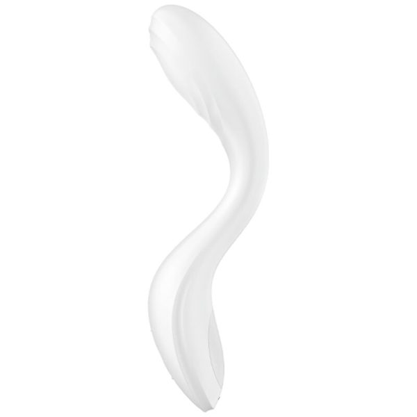 SATISFYER - VIBRATEUR SPOT G RRROLLING PLEASURE BLANC - – Image 3