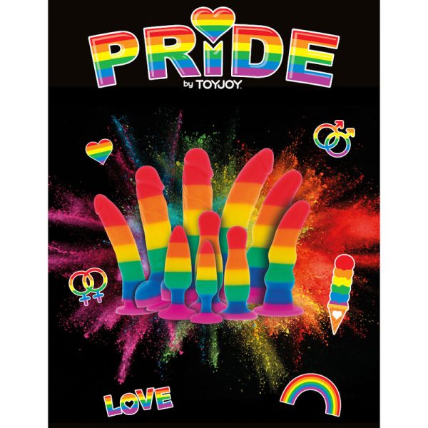PRIDE - GODE DRAPEAU LGBT VAGUE 17 CM - – Image 3