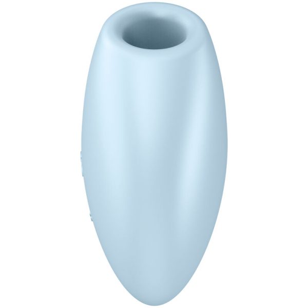 SATISFYER - STIMULATEUR ET VIBRATEUR CUTIE HEART AIR PULSE BLEU - – Image 3