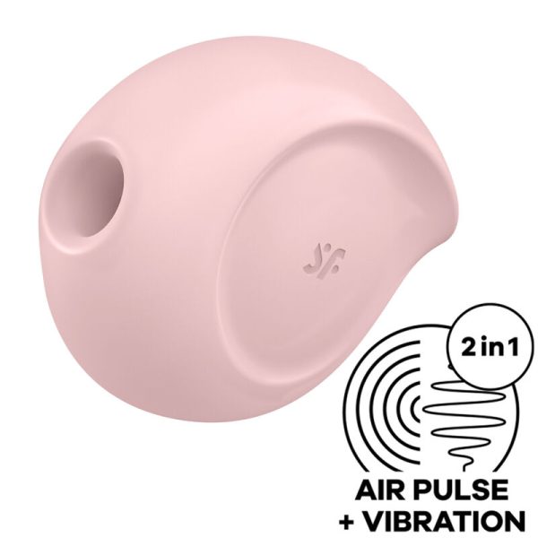SATISFYER - STIMULATEUR ET VIBRATEURSUGAR RUSH AIR PULSE ROSE -