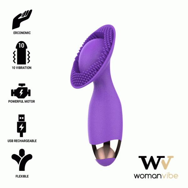 WOMANVIBE - PUPPY STIMULATOR SILICONE RECHARGEABLE -