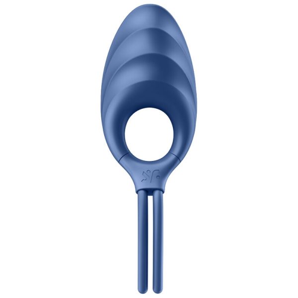 SATISFYER - VIBRATEUR ANNEAU SWORDSMAN BLEU - – Image 2