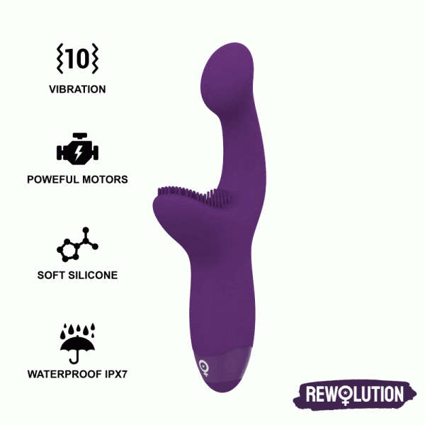 REWOLUTION - REWOKISS VIBRATEUR POINT  STIMULATEUR -