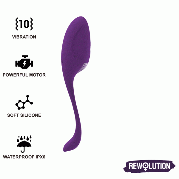 REWOLUTION - REWOVO TÉLÉCOMMANDE VIBRATEUR  OEUFS -