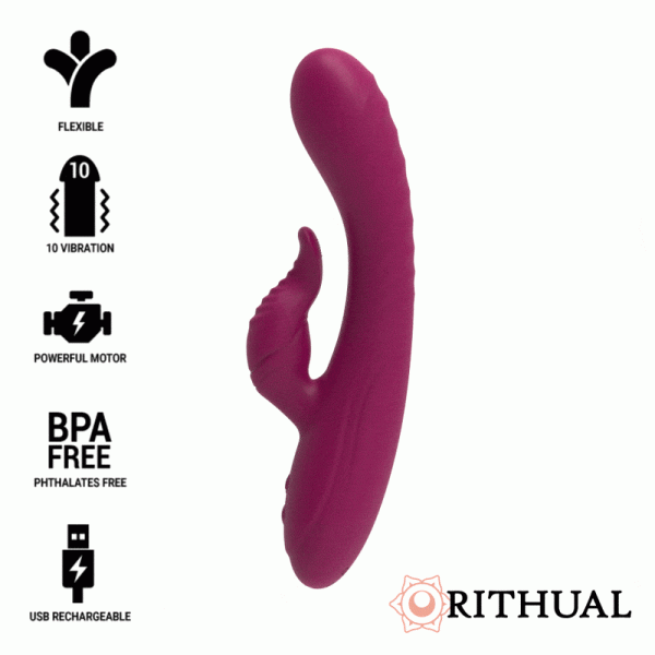 RITHUAL - ANUSARA DOUBLE MOTEUR RECHARGEABLE 2.0 ORCHIDÉE -