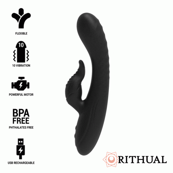 RITHUAL - ANUSARA DOUBLE MOTEUR RECHARGEABLE 2.0 NOIR -