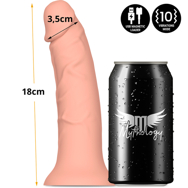 MYTHOLOGY - ASHER ORIGINAL DILDO S - VIBRATEUR COMPATIBLE AVEC LA TECHNOLOGIE SANS FIL WATCHME - – Image 5