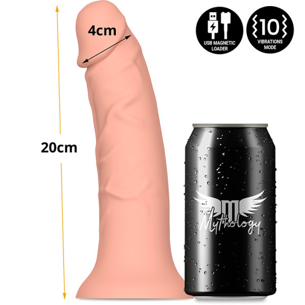 MYTHOLOGY - ASHER ORIGINAL DILDO M - VIBRATEUR COMPATIBLE AVEC LA TECHNOLOGIE SANS FIL WATCHME - – Image 3