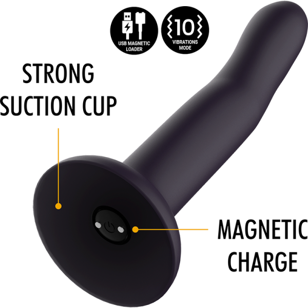 MYTHOLOGY - DUMAN MYSTIC DILDO M - VIBRATEUR COMPATIBLE AVEC LA TECHNOLOGIE SANS FIL WATCHME - – Image 6