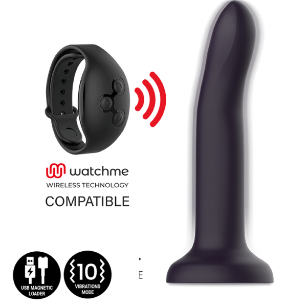 MYTHOLOGY - DUMAN MYSTIC DILDO L - VIBRATEUR COMPATIBLE AVEC LA TECHNOLOGIE SANS FIL WATCHME -
