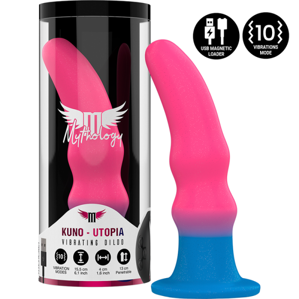 MYTHOLOGY - KUNO UTOPIA DILDO M - VIBRATEUR COMPATIBLE AVEC LA TECHNOLOGIE SANS FIL WATCHME - – Image 3