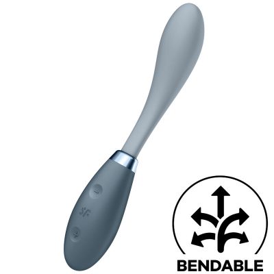 SATISFYER - VIBRATEUR MULTI G-SPOT FLEX 3 GRIS -