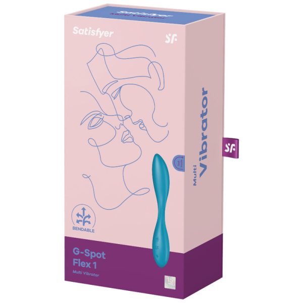 SATISFYER - VIBRATEUR MULTI G-SPOT FLEX 1 BLEU - – Image 4