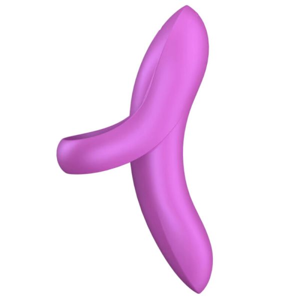 SATISFYER - VIBRATEUR  DOIGTS BOLD LOVER ROSE - – Image 2