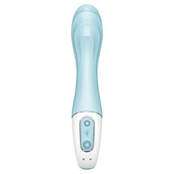 SATISFYER - AIR PUMP VIBRATOR 5+ APP GONFLABLE G-SPOT VIBRATOR BLEU - – Image 3