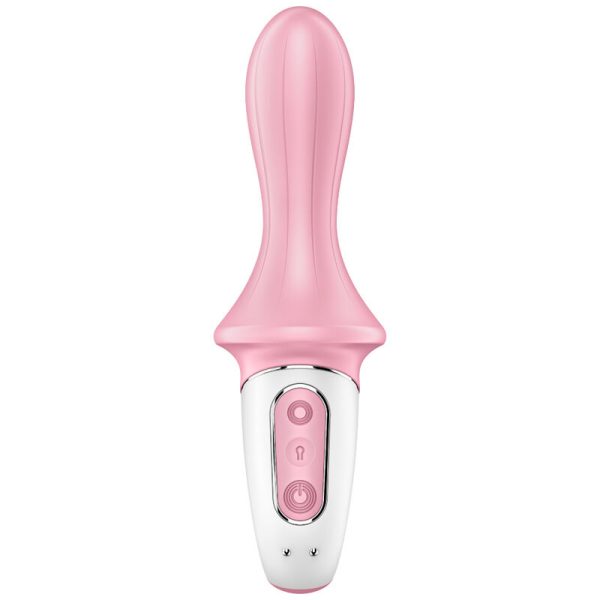 SATISFYER - AIR PUMP BOOTY 5+ VIBRATEUR ANAL GONFLABLE ROSE - – Image 3