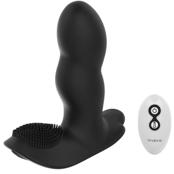 NALONE - MASSEUR  TÉLÉCOMMANDE LOLI - NOIR -