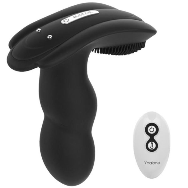 NALONE - MASSEUR  TÉLÉCOMMANDE LOLI - NOIR - – Image 4