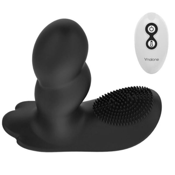 NALONE - MASSEUR  TÉLÉCOMMANDE LOLI - NOIR - – Image 3