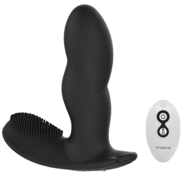 NALONE - MASSEUR  TÉLÉCOMMANDE LOLI - NOIR - – Image 2