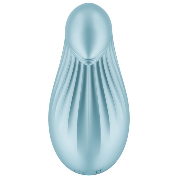 SATISFYER - VIBRATEUR  POSER DIPPING DELIGHT BLEU - – Image 3