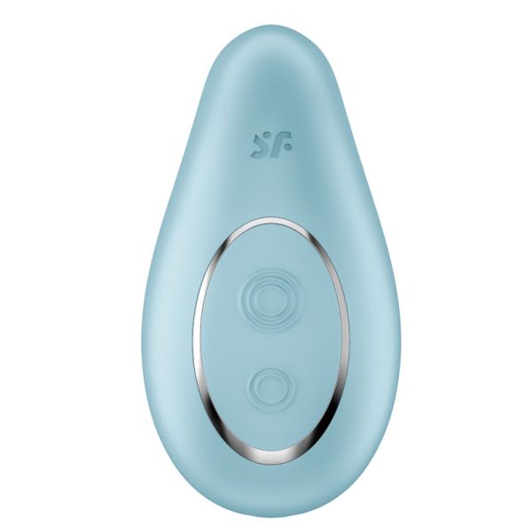 SATISFYER - VIBRATEUR  POSER DIPPING DELIGHT BLEU - – Image 2