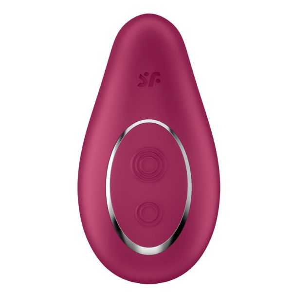SATISFYER - VIBRATEUR  POSER DIPPING DELIGHT ROUGE - – Image 2