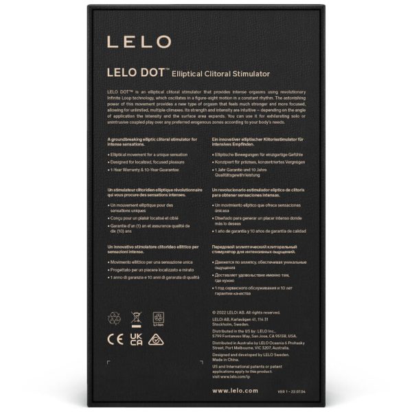 LELO - STIMULATEUR DE CLITORIS DOT - AQUA - – Image 4