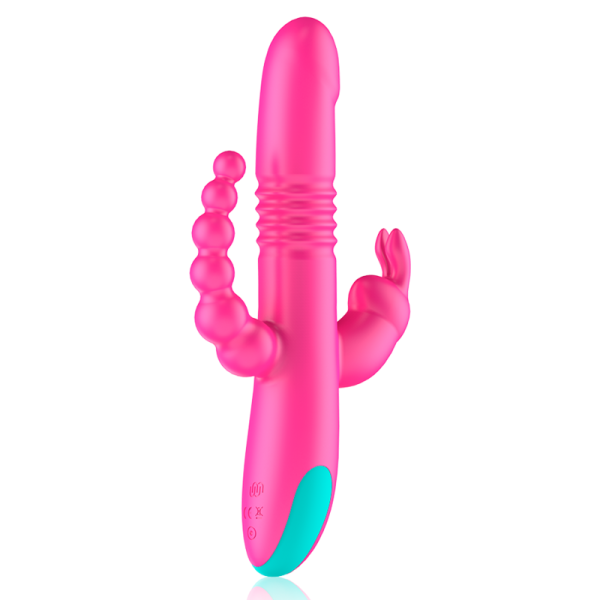 HAPPY LOKY - DONALD TRIPLE STIMULATION : ANAL, G-SPOT & CLITORAL WATCHME TECHNOLOGIE SANS FIL COMPATIBLE - – Image 5