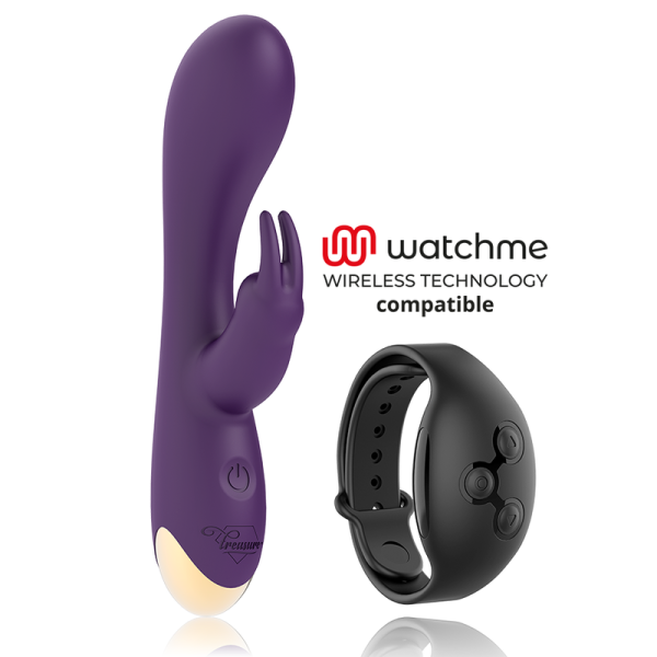 TREASURE - LAURENCE LAPIN VIBRATEUR WATCHME TECHNOLOGIE SANS FIL COMPATIBLE -